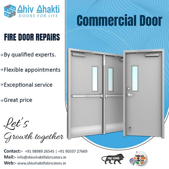 Commercial Door Manufacture in India