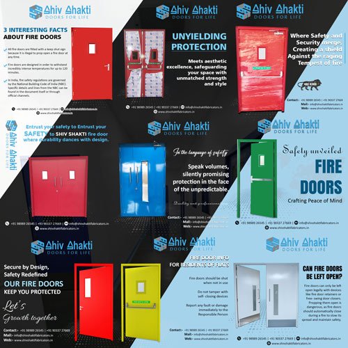 GI Metal Fire Door Manufacturer