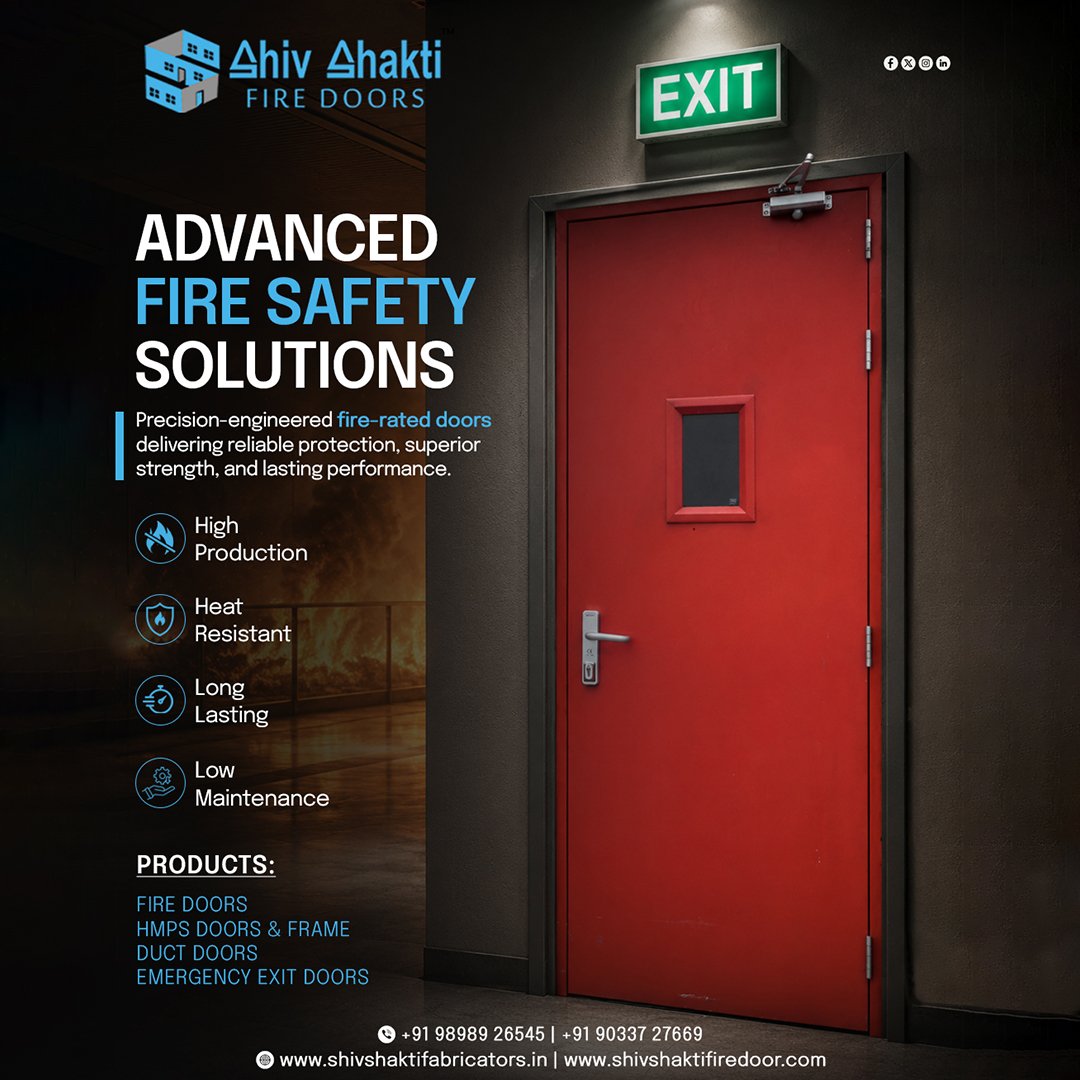 Fire Doors Manufacturer – Advanced Fire Safety Solutions
